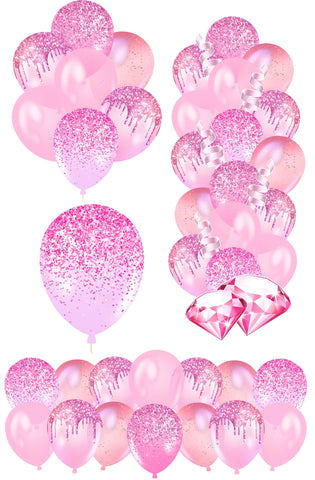 Light Pink Balloon Options