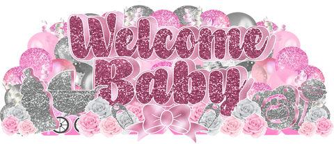 WELCOME BABY (PINK)