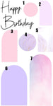 ABBY Collection Pastel Pink and Purple Starter