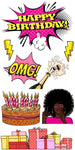 Pop Art Birthday Flash and flair