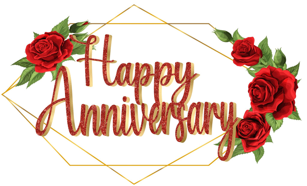 Happy Anniversary Rose – Posh Party Designs